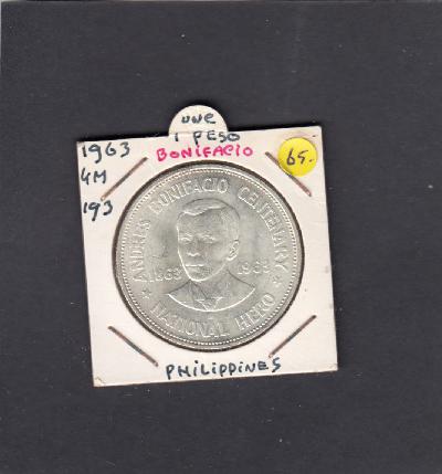 Beschrijving: 1 Peso  BONIFACIO